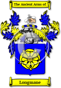 Longmane Family Crest Download (jpg) Legacy Series - 150 DPI