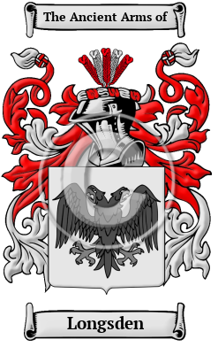 Longsden Family Crest Download (JPG) Heritage Series - 600 DPI