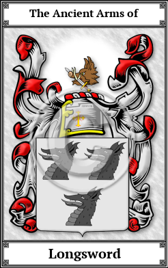 Longsword Family Crest Download (JPG)  Book Plated - 150 DPI