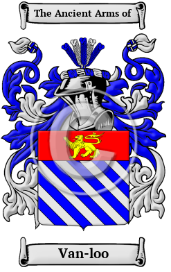 Van-loo Family Crest Download (JPG) Heritage Series - 300 DPI