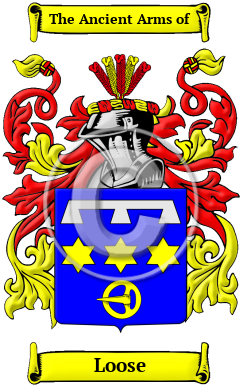 Loose Family Crest Download (JPG) Heritage Series - 600 DPI