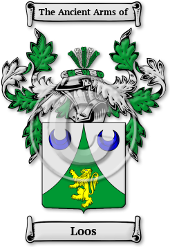 Loos Family Crest Download (JPG) Legacy Series - 600 DPI