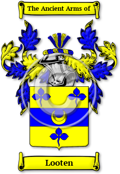 Looten Family Crest Download (jpg) Legacy Series - 150 DPI