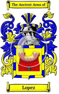 Lopez Family Crest Download (JPG) Heritage Series - 600 DPI