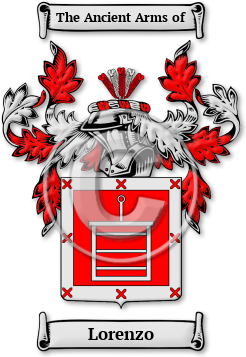 Lorenzo Family Crest Download (JPG) Legacy Series - 300 DPI