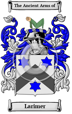 Larimer Family Crest/Coat of Arms