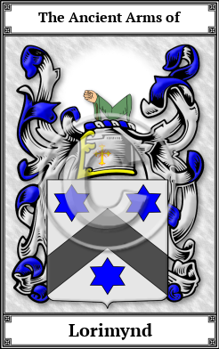 Lorimynd Family Crest Download (JPG)  Book Plated - 150 DPI