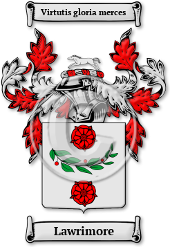 Lawrimore Family Crest Download (JPG) Legacy Series - 600 DPI