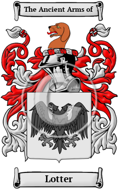 Lotter Family Crest Download (JPG) Heritage Series - 600 DPI