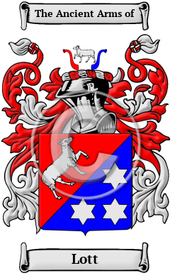 Lott Family Crest Download (JPG) Heritage Series - 600 DPI
