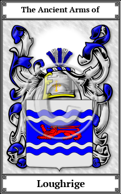 Loughrige Family Crest Download (JPG)  Book Plated - 150 DPI
