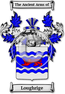 Loughrige Family Crest Download (jpg) Legacy Series - 150 DPI