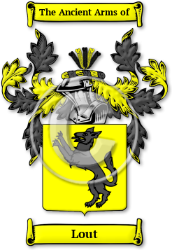Lout Family Crest Download (jpg) Legacy Series - 150 DPI