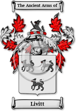 Livitt Family Crest Download (jpg) Legacy Series - 150 DPI