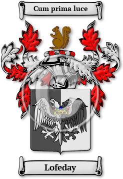 Lofeday Family Crest Download (jpg) Legacy Series - 150 DPI