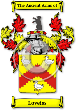Loveiss Family Crest Download (jpg) Legacy Series - 150 DPI