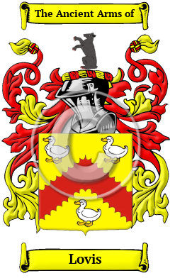 Lovis Family Crest/Coat of Arms