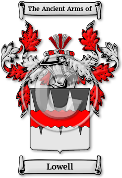Lowell Family Crest Download (JPG) Legacy Series - 600 DPI