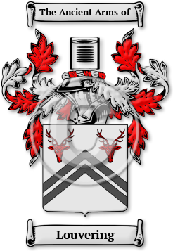 Louvering Family Crest Download (JPG) Legacy Series - 300 DPI