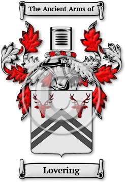 Lovering Family Crest Download (JPG) Legacy Series - 300 DPI