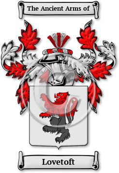 Lovetoft Family Crest Download (jpg) Legacy Series - 150 DPI