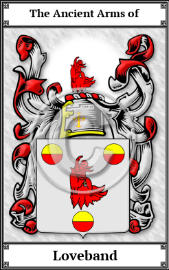 Loveband Family Crest Download (JPG)  Book Plated - 150 DPI