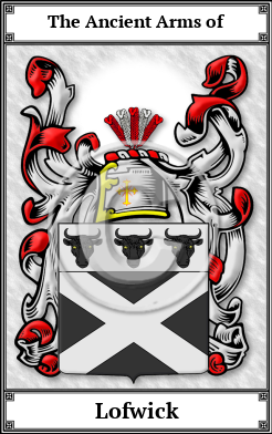 Lofwick Family Crest Download (JPG)  Book Plated - 150 DPI