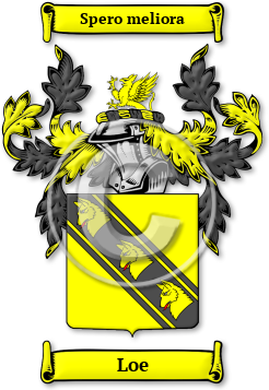 Loe Family Crest Download (JPG) Legacy Series - 300 DPI