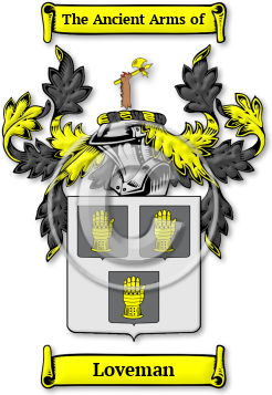 Loveman Family Crest Download (JPG) Legacy Series - 600 DPI