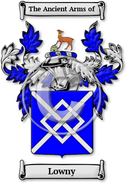 Lowny Family Crest Download (JPG) Legacy Series - 600 DPI