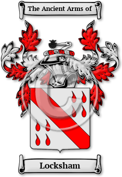 Locksham Family Crest Download (jpg) Legacy Series - 150 DPI
