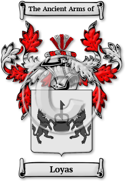 Loyas Family Crest Download (jpg) Legacy Series - 150 DPI