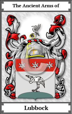 Lubbock Family Crest Download (JPG)  Book Plated - 150 DPI