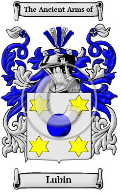 Lubin Family Crest Download (JPG) Heritage Series - 600 DPI