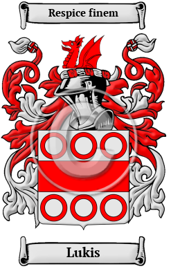 Lukis Family Crest Download (jpg) Heritage Series - 150 DPI