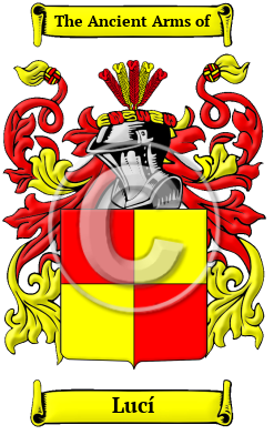 Lucí Family Crest Download (JPG) Heritage Series - 300 DPI