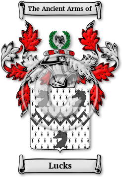 Lucks Family Crest Download (JPG) Legacy Series - 300 DPI