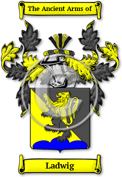 Ladwig Family Crest Download (jpg) Legacy Series - 150 DPI
