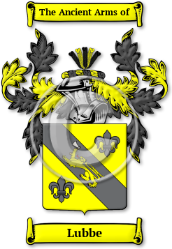 Lubbe Family Crest Download (jpg) Legacy Series - 150 DPI