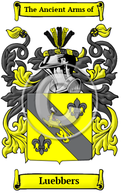 Luebbers Family Crest Download (JPG) Heritage Series - 600 DPI