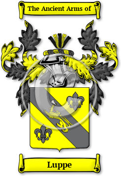 Luppe Family Crest Download (JPG) Legacy Series - 600 DPI