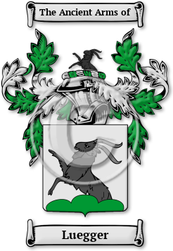 Luegger Family Crest Download (JPG) Legacy Series - 600 DPI