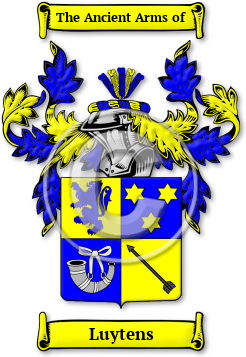 Luytens Family Crest Download (jpg) Legacy Series - 150 DPI