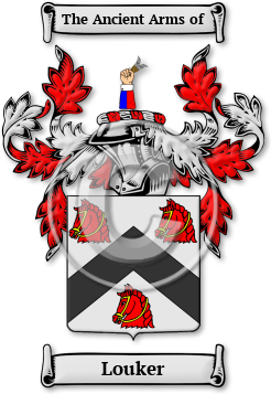 Louker Family Crest Download (jpg) Legacy Series - 150 DPI
