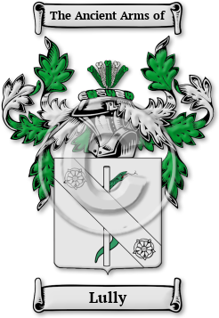 Lully Family Crest Download (jpg) Legacy Series - 150 DPI