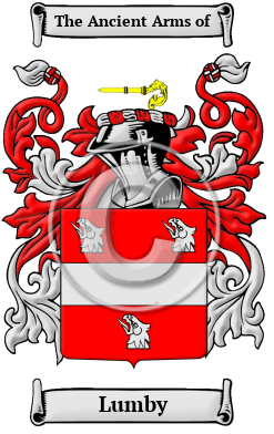 Lumby Family Crest Download (jpg) Heritage Series - 150 DPI