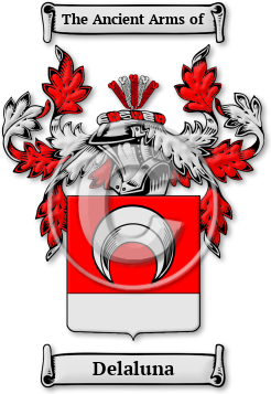 Delaluna Family Crest Download (JPG) Legacy Series - 600 DPI