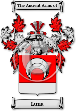 Luna Family Crest Download (jpg) Legacy Series - 150 DPI