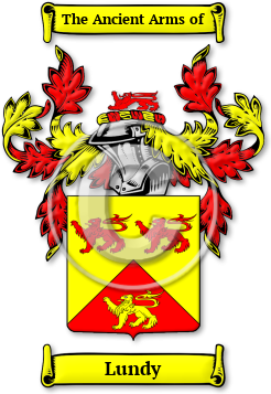 Lundy Family Crest Download (JPG) Legacy Series - 600 DPI