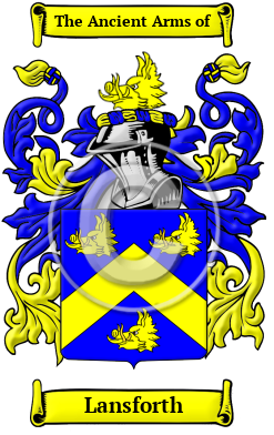 Lansforth Family Crest Download (JPG) Heritage Series - 600 DPI